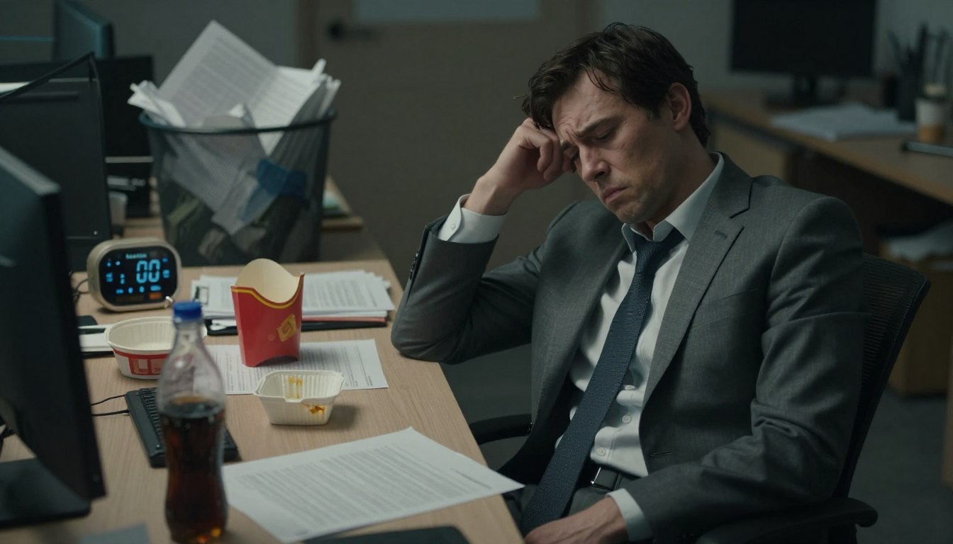 stress and weight gain in men